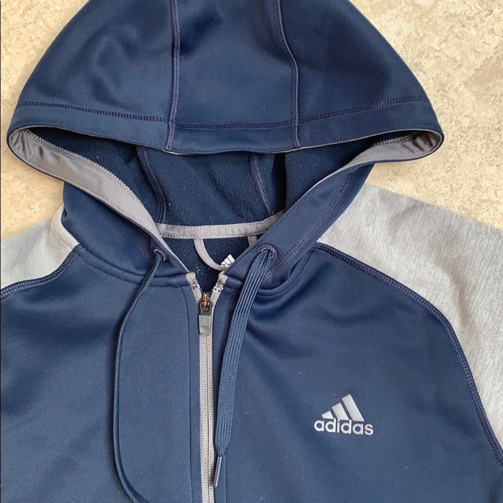 Adidas Training Zip Up Jacket Climawarm View 2